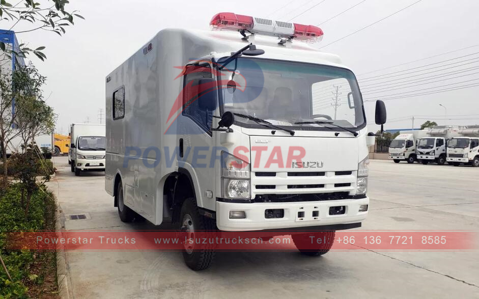 ISUZU NPR/700P/ELF 4X4 all wheel drive Ambulance Hospital Rescue truck Patient Transport Vehicle for sale