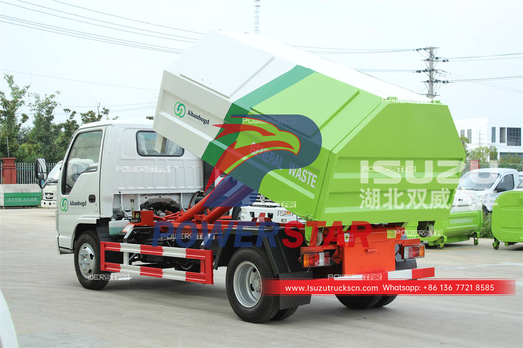 Продается мусоровоз ISUZU 4×2 с скиповым подъемником