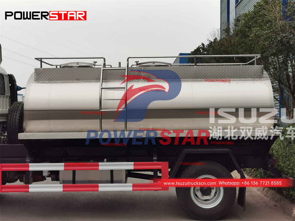 Reliable ISUZU GIGA 4×2 milk tanker truck for sale