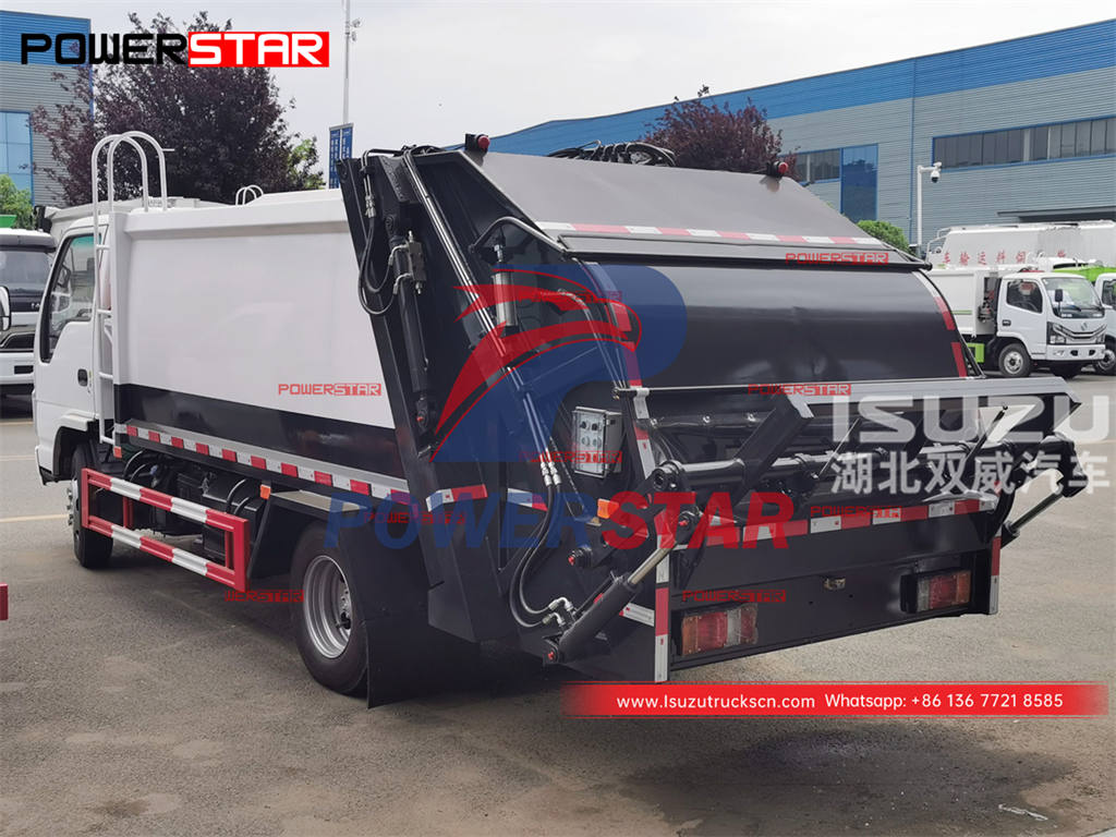 Новый грузовик для уплотнения отходов ISUZU 4×2 98HP на продажу