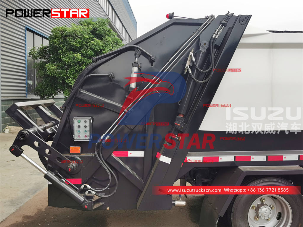 Горячая продажа ISUZU NKR / ELF 100P грузовик для уплотнения отходов