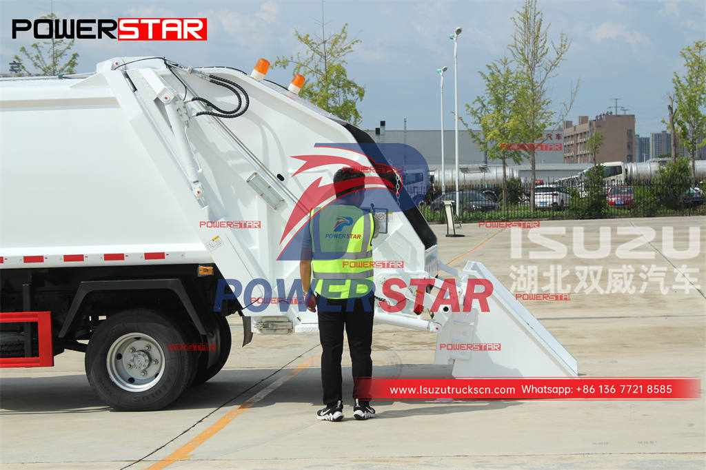 Заводской магазин ISUZU 4 × 4 AWD внедорожный мусоровоз в продаже