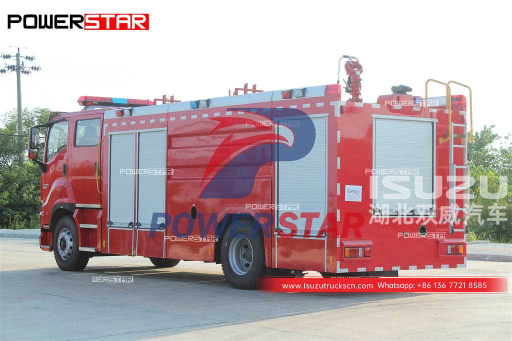 ISUZU GIGA 6 Wheeler 8000 литров пожарные машины по сниженной цене