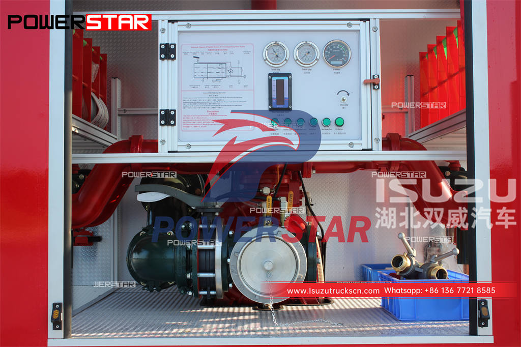 Прочные пожарные машины ISUZU GIGA 6 для тяжелых условий эксплуатации на продажу