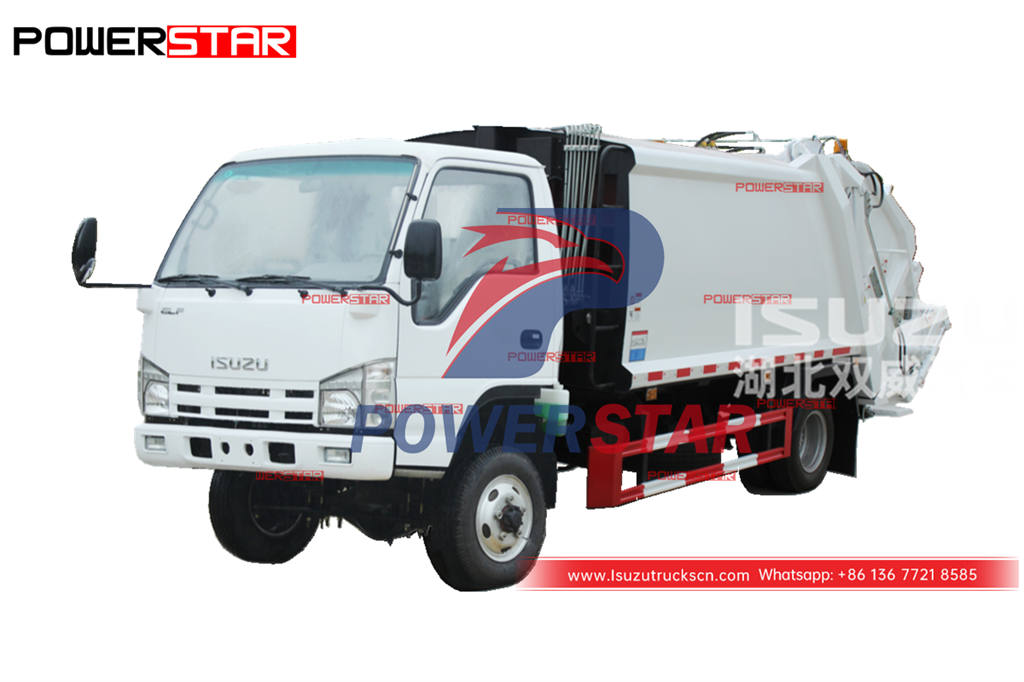 Хорошая цена ISUZU NKR/ELF 100P 4WD мусоровоз для продажи