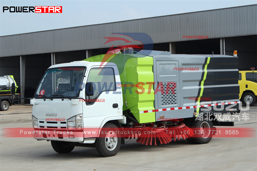 Ручной экспорт ISUZU Road Sweeper Truck в Дубай