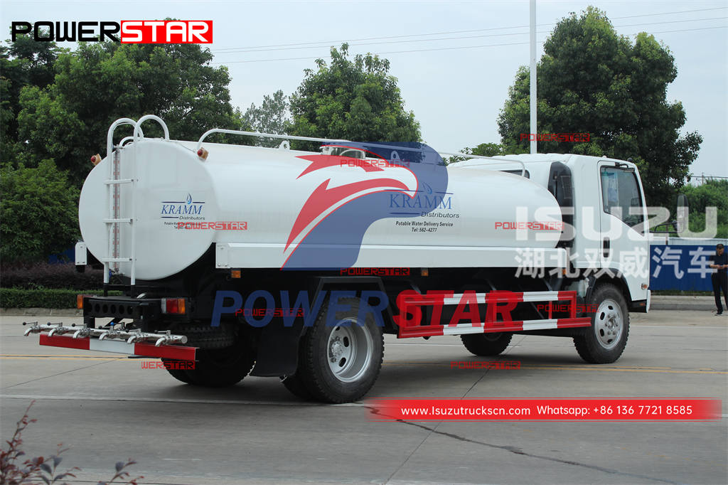 Индивидуальный заправщик питьевой воды для бездорожья ISUZU 700P 4WD по сниженной цене
