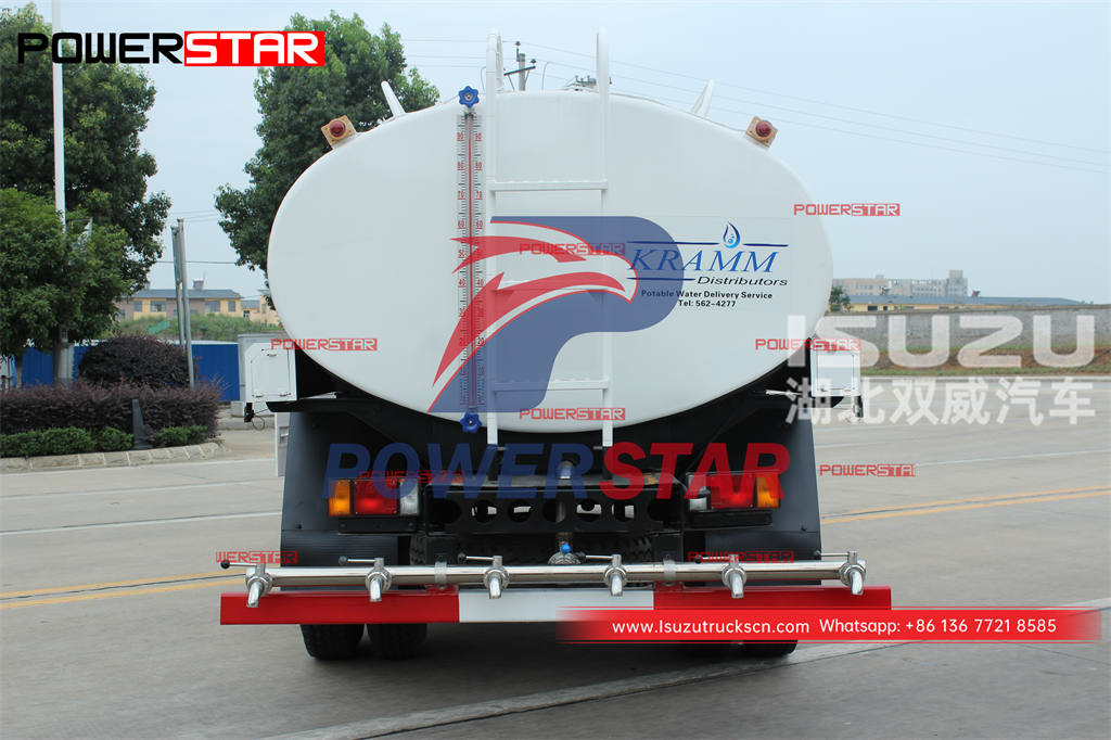 Высококачественный грузовик для водного транспорта ISUZU 700P 4 × 4 из нержавеющей стали для бездорожья в продаже