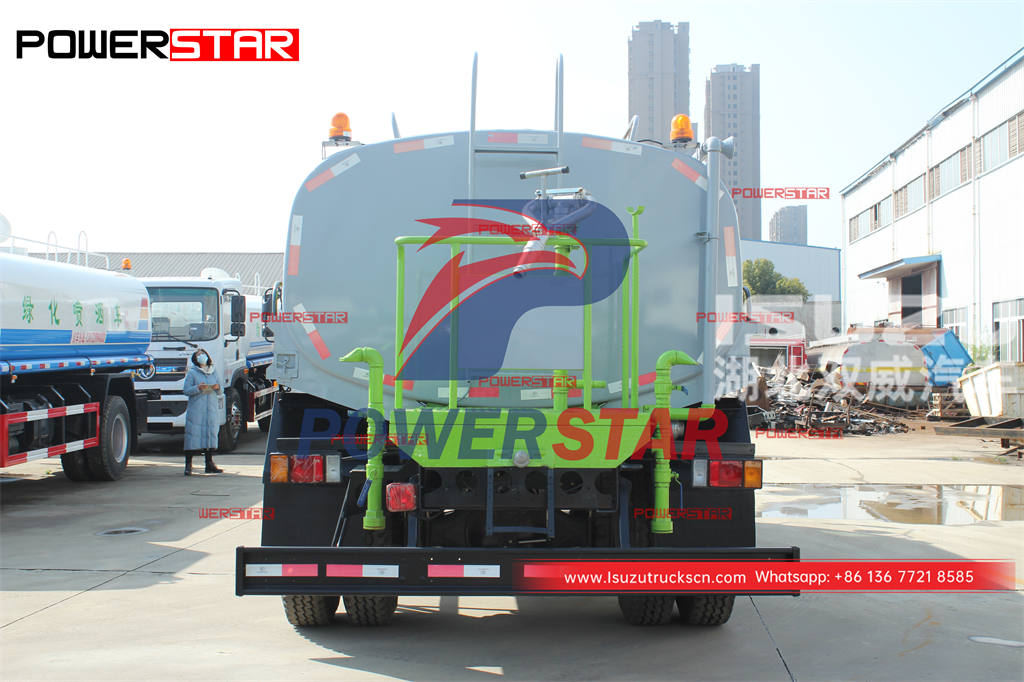 Лучшая цена ISUZU FTR 4 × 4 AWD грузовик для доставки питьевой воды из нержавеющей стали на продажу