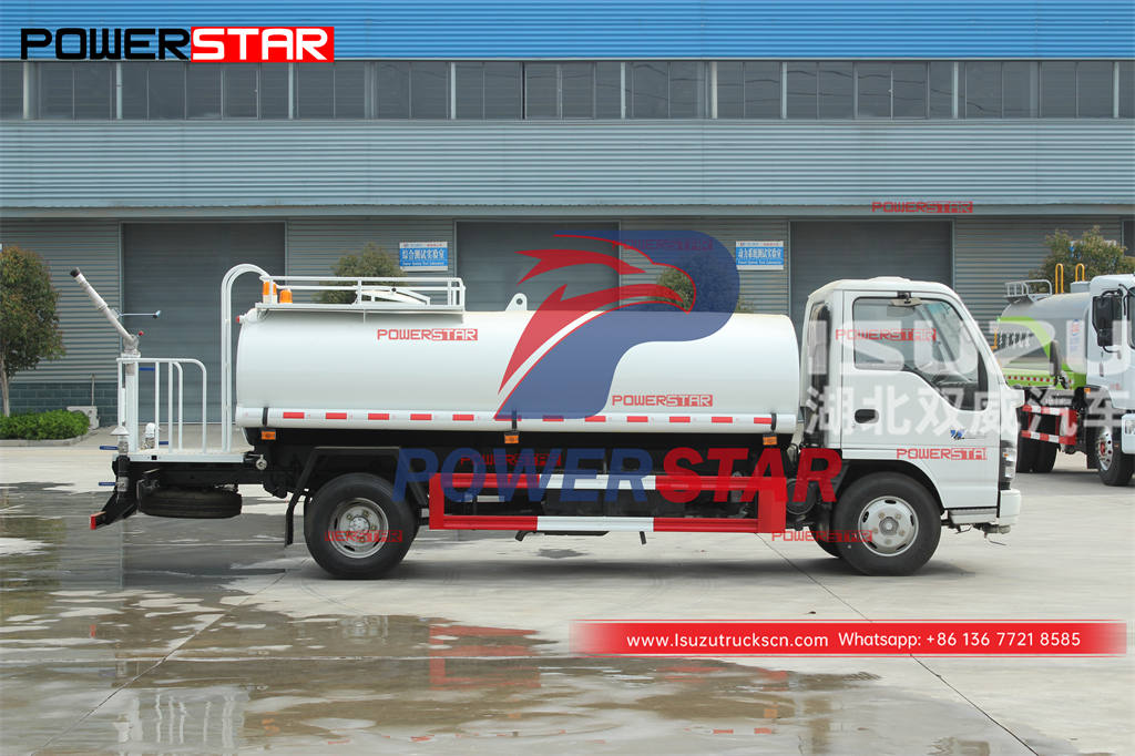 Горячая продажа грузовика для доставки питьевой воды по бездорожью ISUZU 4WD по лучшей цене