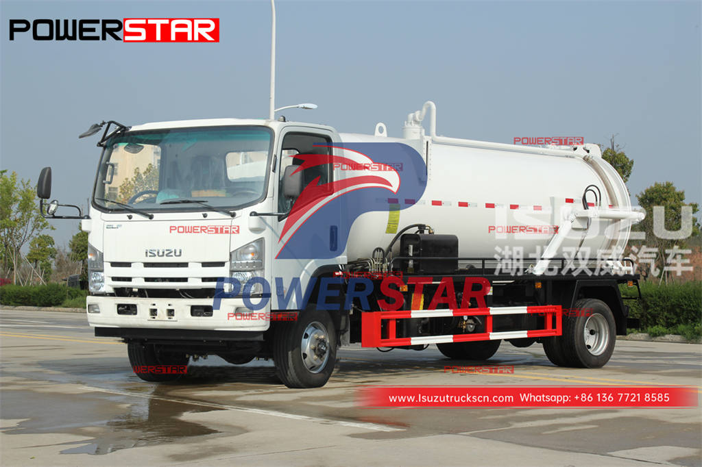 Абсолютно новый ISUZU 700P 4×4 8000 литров грузовик для очистки цистерн сточных вод