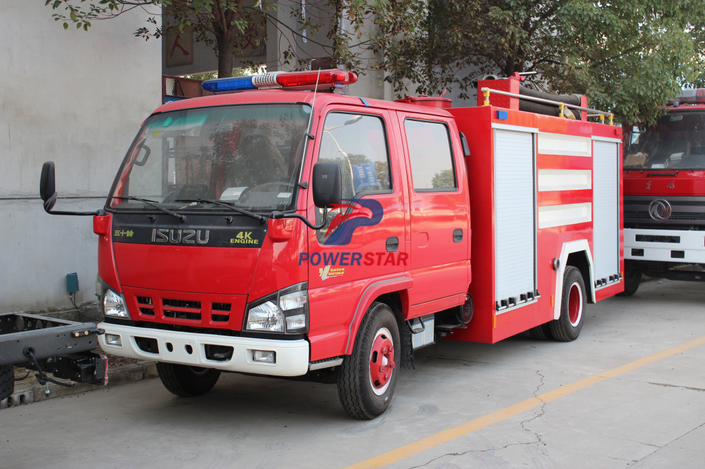 Сборка двигателя 4KH1CN5HS пожарной машины Isuzu 600P