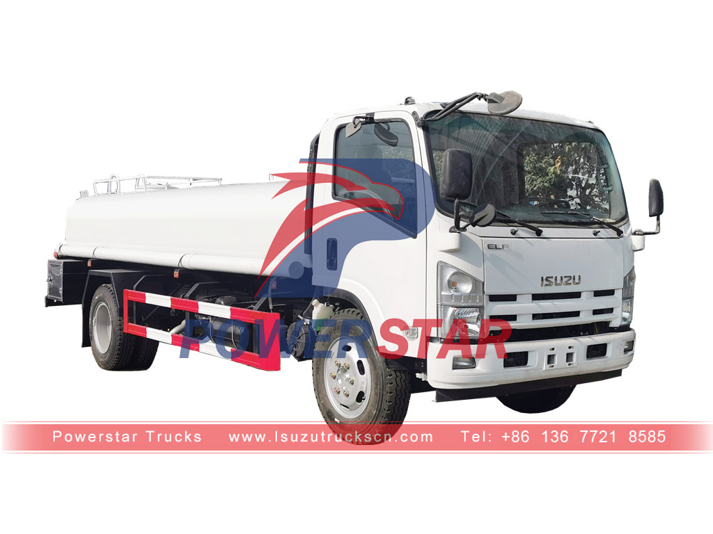 ISUZU 700P 8CBM грузовик питьевой воды из нержавеющей стали для продажи