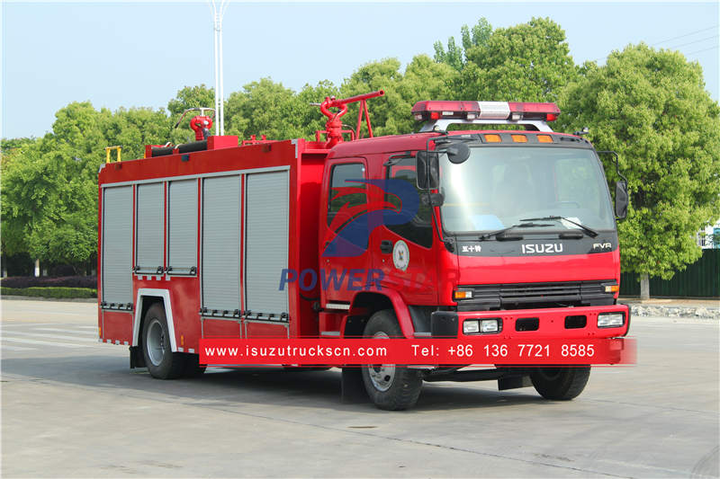Филиппинская пожарная машина isuzu