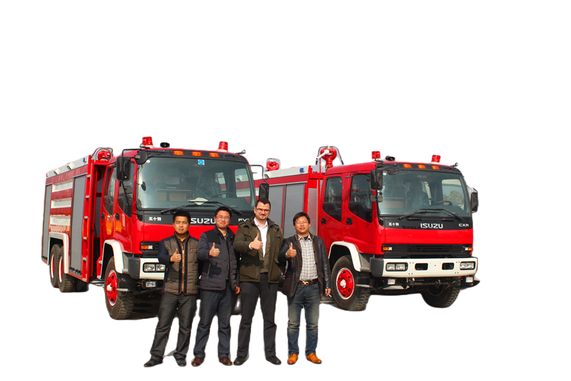 Пожарно-спасательный автомобиль Isuzu FVZ