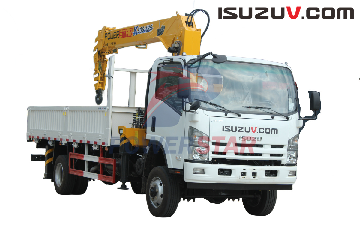 Продажа грузового крана-манипулятора внедорожного грузовика ISUZU NPR в Японии