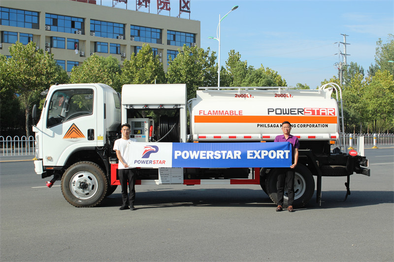 POWERSTAR экспортный грузовой топливозаправщик ISUZU 4x4