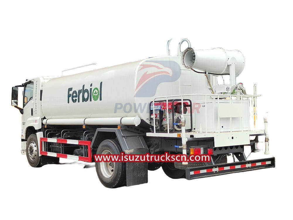 Isuzu Giga 15-тонный пылеподавляющий грузовик, опрыскиватель пестицидов