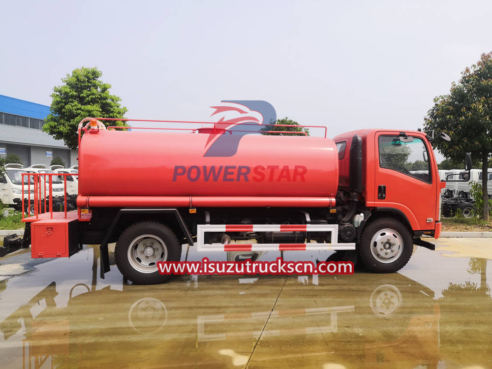 Продажа новых и б/у грузовиков Isuzu NPR с цистерной для питьевой воды.