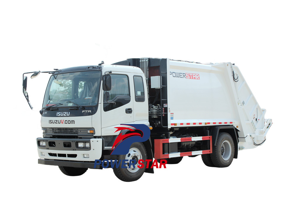 грузовик для сбора мусора isuzu