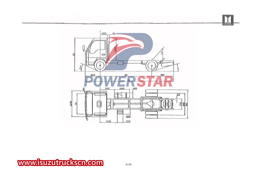 Специальная инструкция для грузовика Isuzu 100P.