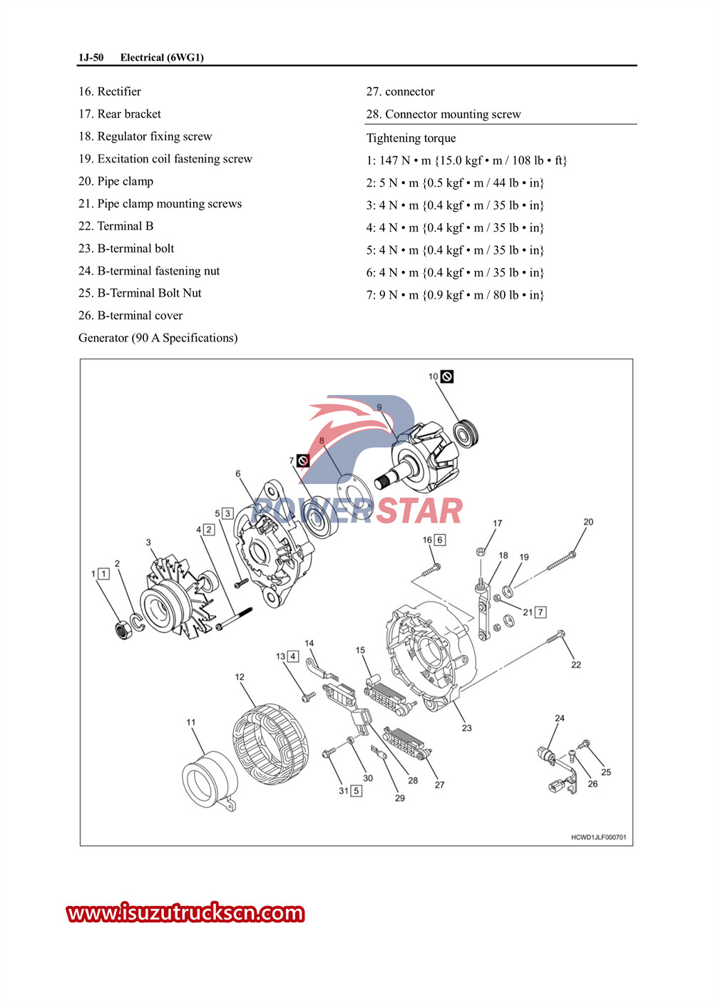 Руководство по обслуживанию охлаждения двигателя Isuzu 6WG1 и коробки передач ZF.