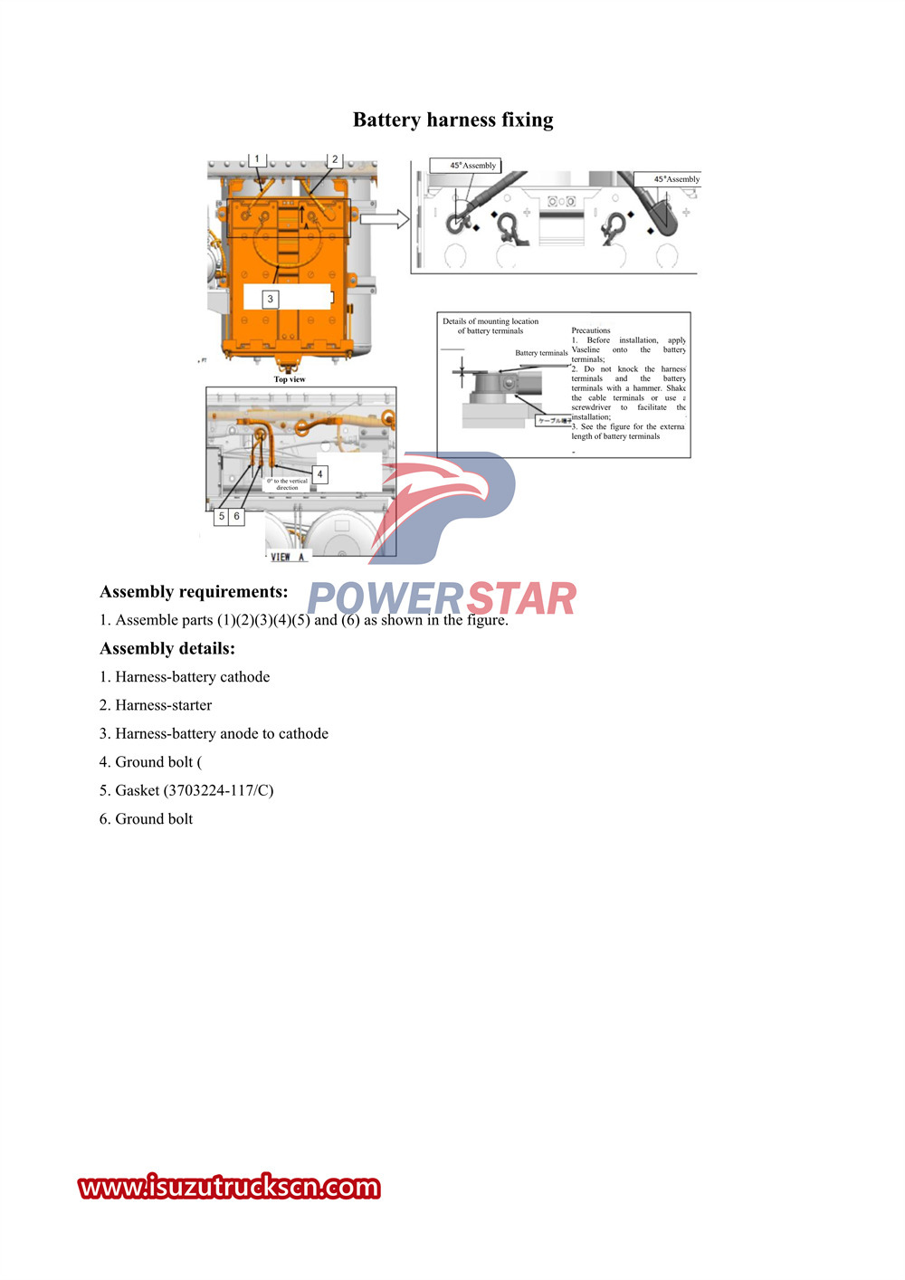 Руководство по ремонту шасси Isuzu VC61 серии.