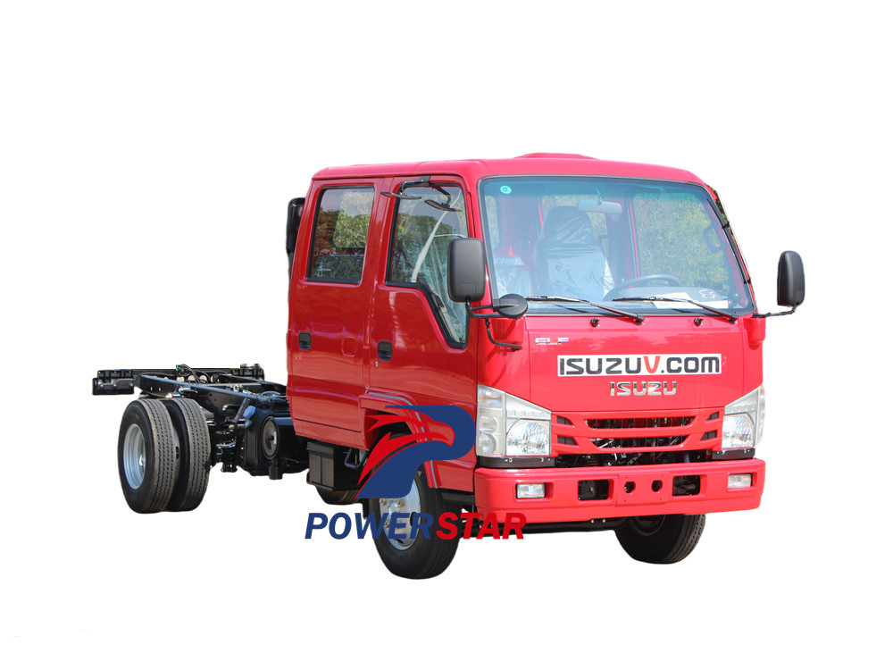 Шасси грузовика с двойной кабиной Isuzu 100P