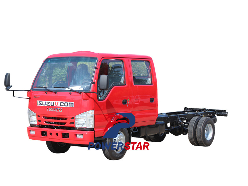 Шасси грузовика с двойной кабиной Isuzu 100P