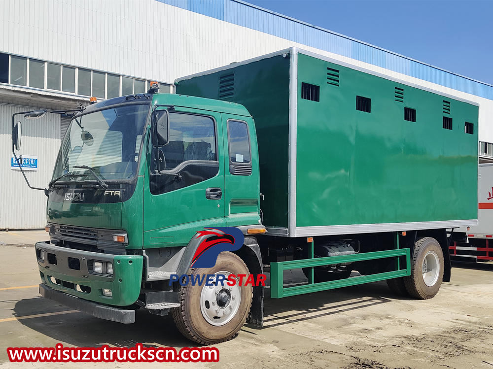 Isuzu prisoner transport vehicle