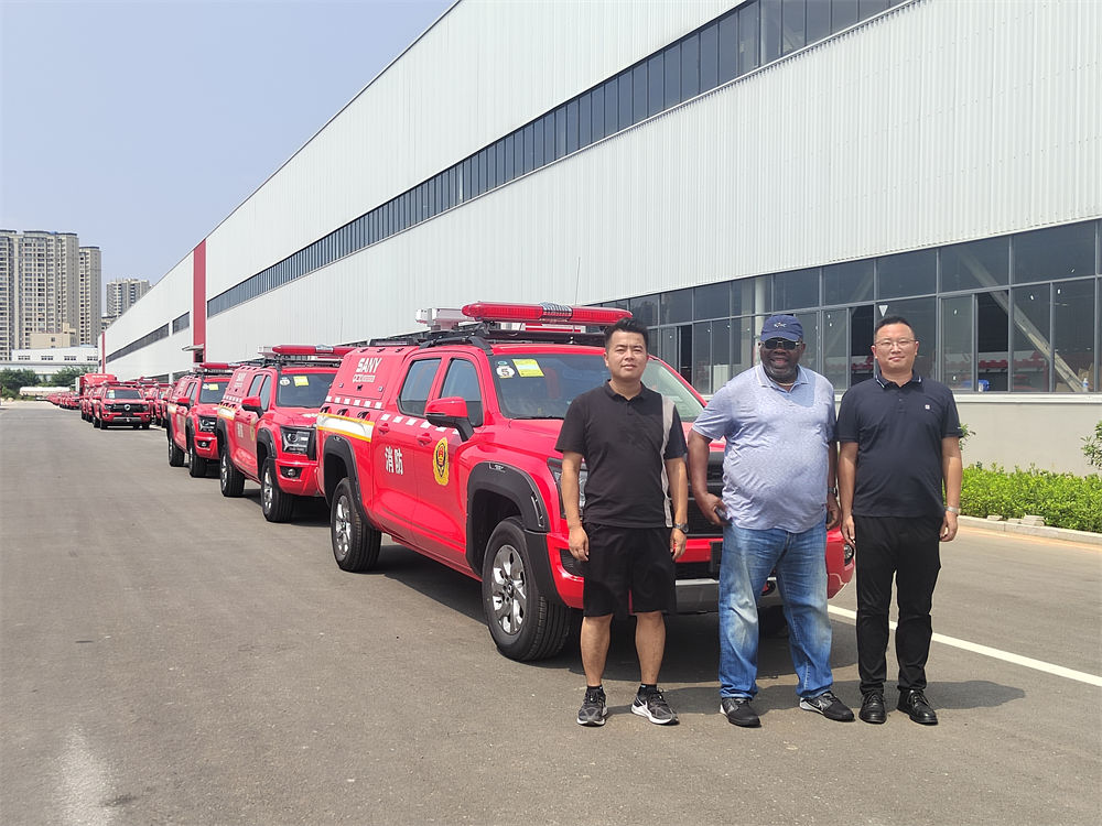 Isuzu fire truck factory