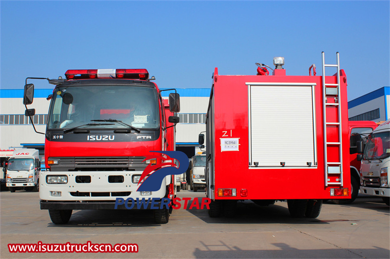 Isuzu FTR water fire truck