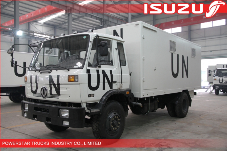 china best Quality 6wheels Mobile Workshop for UN