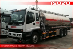 ISUZU мобильные заправки нефть автоцистерна 6 x 4, машины для доставки нефти 20000 Л