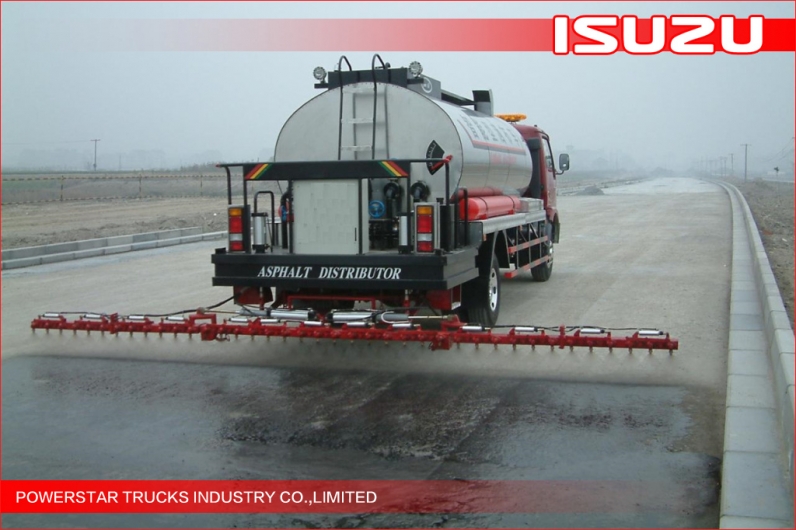 Quality 6000L 8000L ISUZU Asphalt Distributor Bitumen Separater supplier
