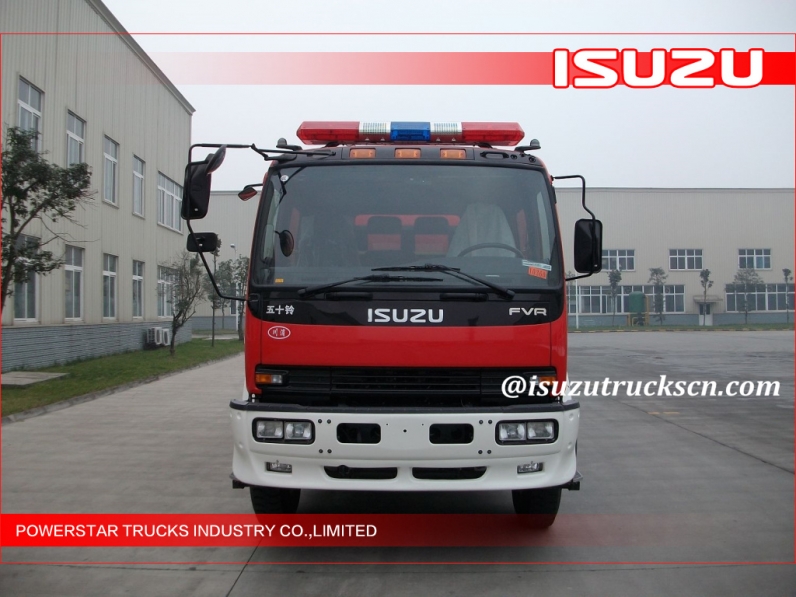 Isuzu brand CB20.10/20.40 fire pump 5Ton fire fighting truck