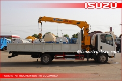 Известные лучшее качество ISUZU 4 x 2 5 тонный грузовик монтируется кран Пзготовителей