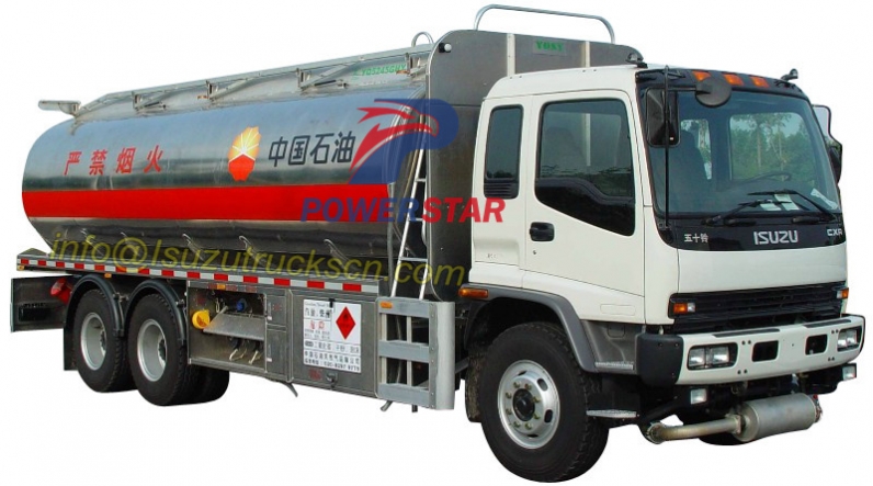 Isuzu petrol fuel tank truck for sale