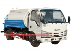 Низкая цена Isuzu воды бак грузовики для продажи