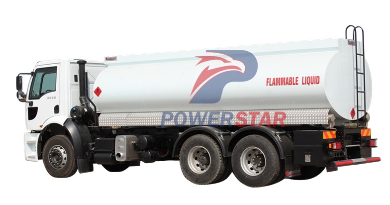Isuzu 25cbm fuel transportation tanker truck for congo