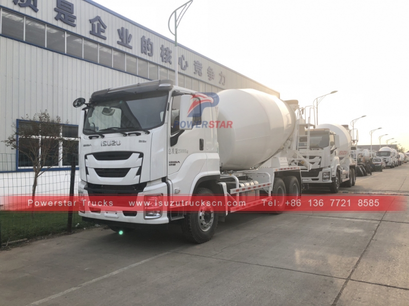 Japan ISUZU GIGA 6/8/10 concrete mixer truck/cement mixer for truck for sale