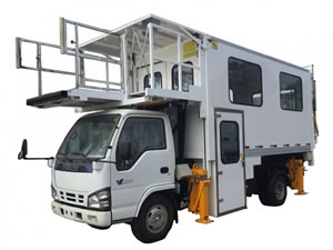 brand new Isuzu disabled passenger lift truck for sale