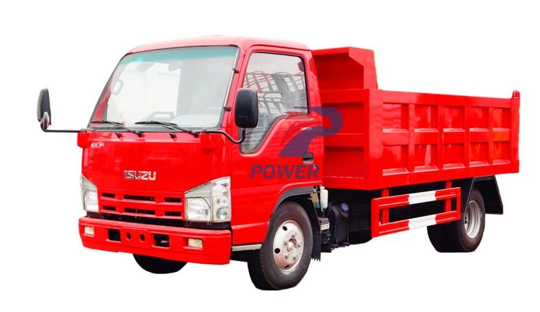 New Model ISUZU 100P ELF 3ton-5ton Light Dump Tuck Tipper Truck for Sale