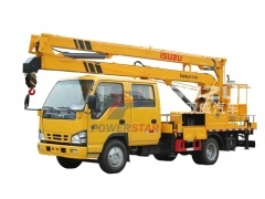 Воздушная платформа Isuzu 600p грузовик / воздушный транспортный автомобиль для продажи