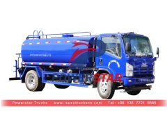 Автоцистерна для воды ISUZU NQR производитель грузовиков для распыления воды
