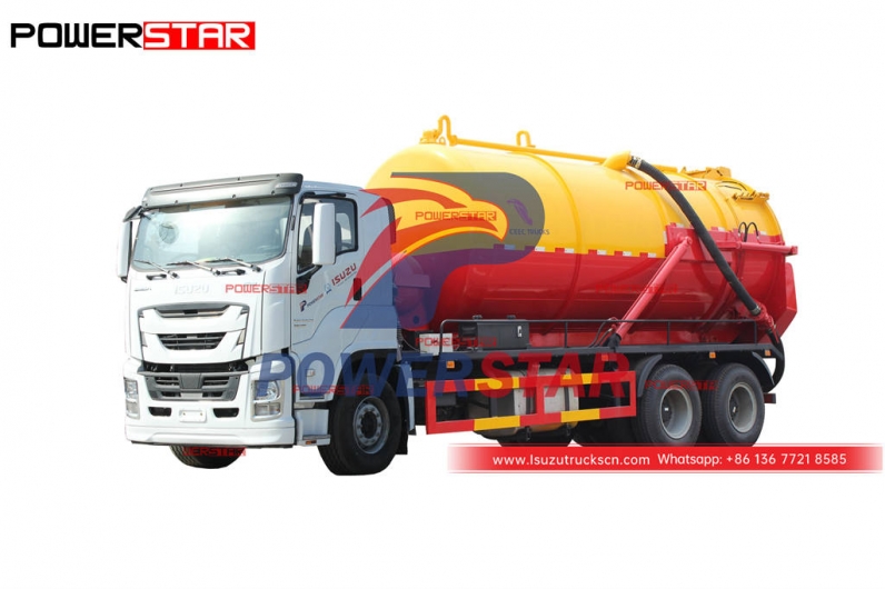 Special offer ISUZU GIGA 6×4 5000 Gallon sewer cleaning truck