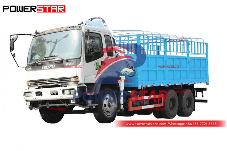 ISUZU FVZ truck with kunckle boom crane at best price