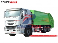Горячая продажа ISUZU GIGA 10 Wheeler 22CBM грузовик для прессованных отходов
