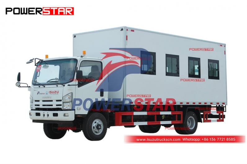 Customized ISUZU 700P 190HP 4×4 troop carrier truck for sale