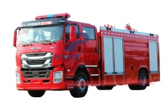 Филиппины ISUZU GIGA 6UZ1-TCG50 4X2 8-тонная пожарная машина с водяной пеной для продажи
